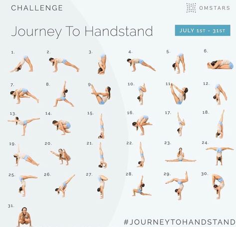 Yoga Daily Practice on Instagram: “Follow @yogadailyposture 🙏🏻 30 Days Journey to handstand ✨ - MAKE SURE To Join Our Challenge For FREE!🥰 And Don’t Forget TO ❤️ LIKE & SAVE…” Handstand Challenge, Kino Macgregor, 30 Day Yoga Challenge, 30 Day Yoga, Yoga Handstand, Yoga Daily, 30 Day Challenges, Body Balance, Weight Workout