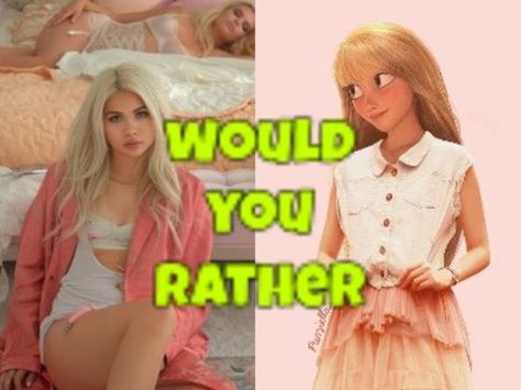 This would you rather quiz about female cartoons will tell you what Hayley Kiyoko song is your song Would You Rather Quiz, Disco Songs, Hayley Kiyoko, Female Cartoon, Panic At The Disco, Would You Rather, Songs, Disney Characters, Disney