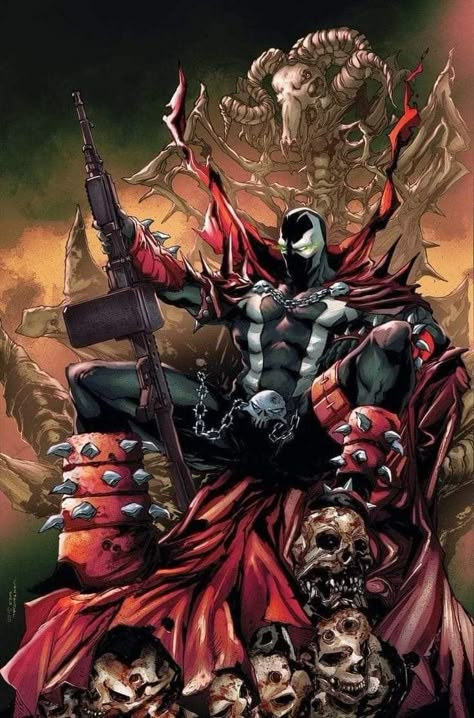 Spawn Characters, Al Simmons, Aspen Comics, Spawn Comics, Action Movie Poster, God Of Wars, Afro Samurai, Todd Mcfarlane, Comic Poster