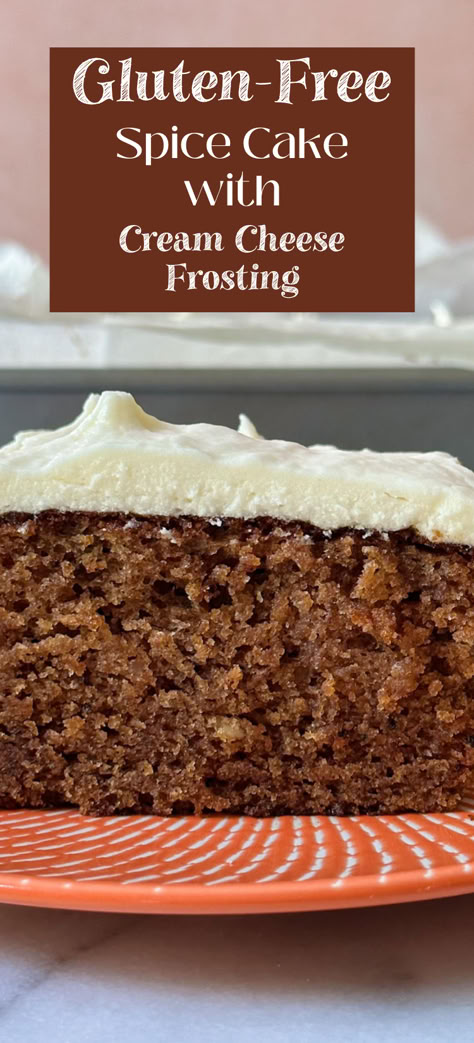 Gluten Free Spices, Gluten Free Cake Recipe, Spice Cake Recipes, Gluten Free Holiday, Gluten Free Thanksgiving, Gf Baking, Cake With Cream Cheese Frosting, Gluten Free Dessert, Gluten Free Desserts Recipes