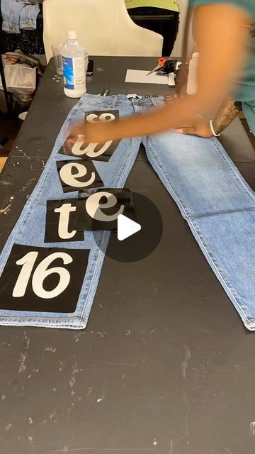 Krafty Kaye on Instagram: "Sweet 16 🎉!! ❤️ how the neutral colors came together, y’all always come up with the perfect color schemes!! #sweet16 #customjeans #customcorset #birthdayoutfit #birthdayoutfitideas  #virgoszn #explorepage #inmybag" Sweet 16 Outfits Winter, Outfits For Sweet 16, Cute Sweet 16 Outfits, Birthday Outfit 16th Sweet 16, Sweet 16 Birthday Outfits, Sweet 16 Color Schemes, 16th Birthday Outfit Ideas, Sweet 16 Winter, Sweet 16 Outfits