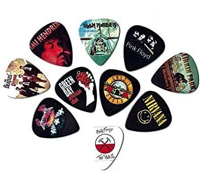 Cool Guitar Picks, Rainbow Mosaic, Types Of Guitar, Best Rock Bands, Clothes Material, Guitar Pics, Cool Electric Guitars, Guitar Accessories, Music Guitar