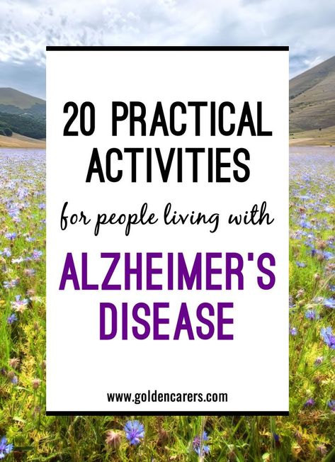 Memory Care Activities, Craft Ideas For The Home, Senior Living Activities, Therapeutic Recreation, Alzheimers Activities, Nursing Home Activities, Cognitive Activities, Alzheimer Care, Activities For Seniors