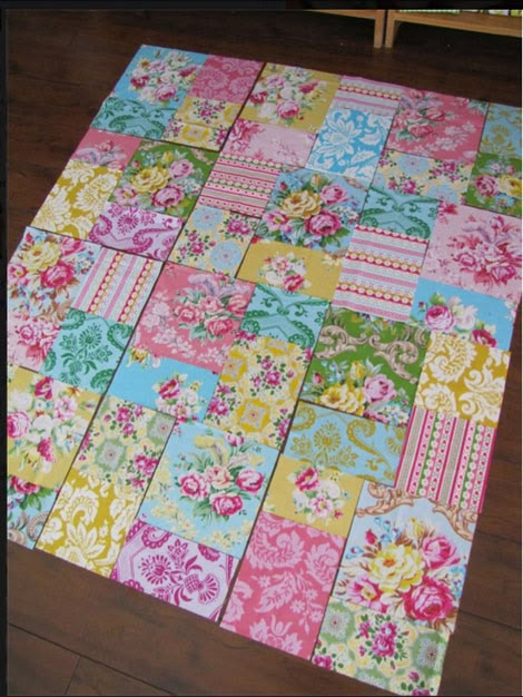 Shabby Chic Quilt Patterns, Shabby Chic Quilts, Big Block Quilts, Chic Quilts, Quilts Patterns, Hodge Podge, Baby Quilt Patterns, Scrap Quilt Patterns, Colorful Quilts