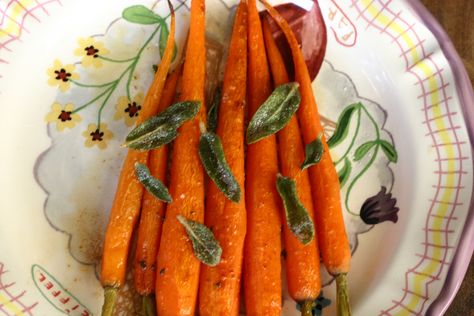 Carrot Side Dish, Sage Brown Butter, Brown Butter Sage, Carrots Side Dish, Butter Carrots, Sage Butter, Big Move, Vegetable Sides, Thanksgiving Ideas