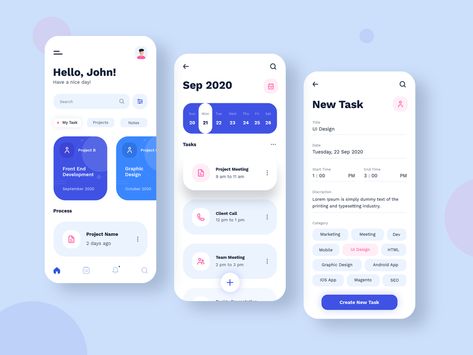 Web App Ui Design, Application Ui Design, Task Management App, To Do App, Ui Ux 디자인, Ux App Design, App Design Layout, Ios App Design, Card Ui