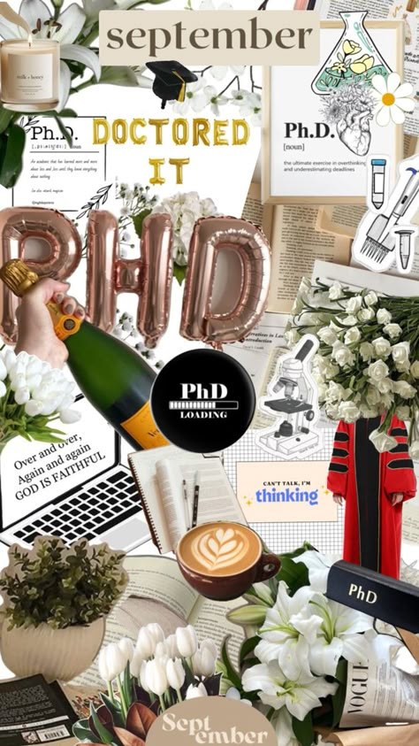 Phd Vision Board Inspiration, Phd Vision Board Aesthetic, Md Phd Aesthetic, Doctorate Aesthetic, Phd Vision Board, Phd Loading, Phd Student Aesthetic, Level Up Aesthetic, Phd Aesthetic