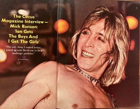 Electric Warrior, Mick Ronson, Magazine Interview, H U, Number 1, Interview, Magazine, Quick Saves