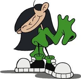 Kuki Sanban (Numbuh 3) (Codename: Kids Next Door) (c) Mr. Warburton, Curious Pictures, Cartoon Network & Warner Bros. Television Numbuh 3, Cartoon Network Viejo, Rainbow Monkey, 90s Cartoon Characters, Codename Kids Next Door, Old Cartoon Network, Kids Next Door, A Cartoon Character, Door Number