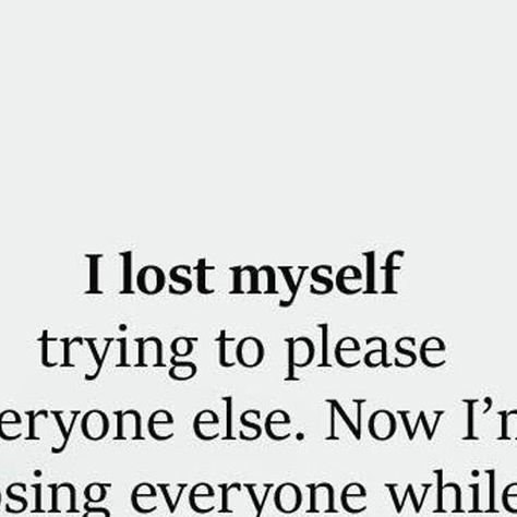 My Positive Outlooks on Instagram: "I lost myself trying to please others, but now I'm finding myself even if it means losing them. 

#SelfDiscovery #BeYourself #SelfCare #TrueSelf #LifeJourney #LettingGo #SelfLove #quotestoliveby #quotesaboutlife #quotesoftheday" I Lost Myself, Finding Myself, Positive Outlook, Random Thoughts, Self Worth, Self Acceptance, Inspiring Quotes About Life, Self Discovery, Losing Me