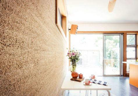 Marrickville Hempcrete House - Sustainable House Day Hempcrete House, Concrete Farmhouse, Sustainable Architecture House, Hemp House, House Rendering, Eco House Design, Lakehouse Ideas, Creek House, Passive Design