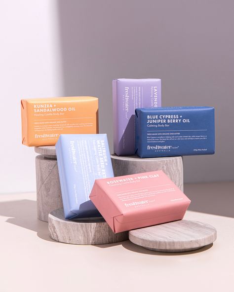 Soap Bar Packaging Design, Body Care Packaging, Soap Bar Packaging, Organic Soap Recipe, Natural Soap Packaging, Soap Branding, Bar Soap Packaging, Packaging Soap, Lavender Hand Soap