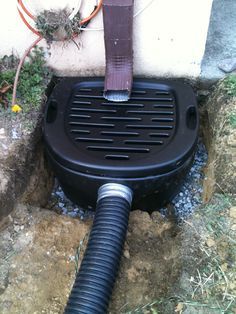 UnderGround Downspout Diverter Extension Kit | Easy DIY | Front ... Downspout Drainage, Downspout Diverter, Down Spout, Gutter Drainage, Drainage Ideas, French Drains, Landscape Drainage, Backyard Drainage, Yard Drainage