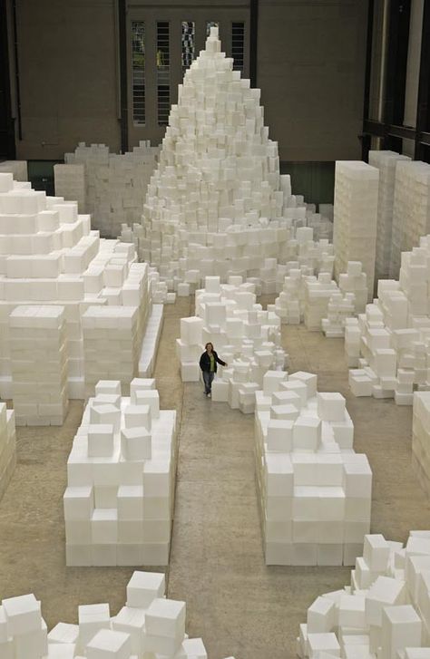 Rachel Whiteread, Turbine Hall, Celebrate Women, White Landscape, Tate Modern, Female Artists, Top 10, White