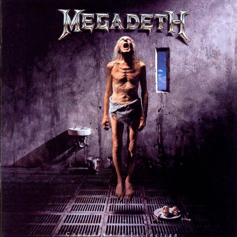 MEGADETH - Countdown to Extinction Megadeth Symphony Of Destruction, Megadeth Albums, Vic Rattlehead, Rock Album Cover, Countdown To Extinction, David Ellefson, Metal Album Covers, Rock Album Covers, The Smashing Pumpkins