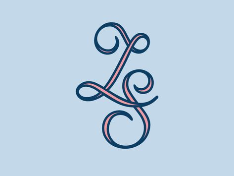 L&S Monogram by Simon Lowe Ls Logo Design Letter Love, S And L Tattoo, L S Logo Design, L And S Logo, S And L Letters Love, L S Monogram, S L Logo, Ls Monogram, Zs Logo