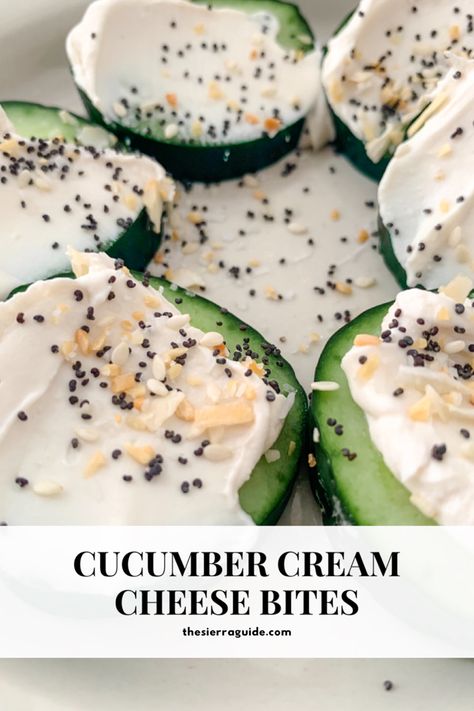 Cucumber Cream Cheese, Cream Cheese Bites, Healthy Snacks To Make, Low Carb Snack, Cucumber Recipes, Snacks To Make, Cheese Bites, Healthy Low Carb, Healthy Snacks Easy