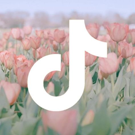 Tulips Icon Aesthetic, Spring Aesthetic Icons For Apps, Tulips App Icon, Spring Icons For Apps, Spring Icons Aesthetic, Spring Ios Homescreen, Tulips Icon, Tiktok App Icon Aesthetic, Pink Homescreen Aesthetic