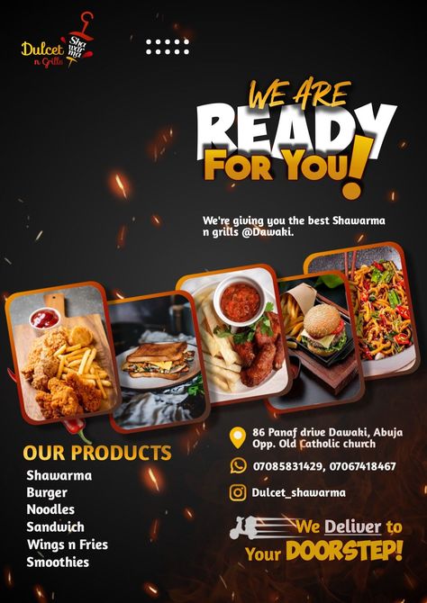 Healthy Food Flyer Design, Shawarma Menu Design, Shawarma Design Ideas, Sharwama Flyer Design, Get Together Flyer Design, Shawarma Flyer Design, Snacks Poster Design, Poster Design For Food, Food Posters Design