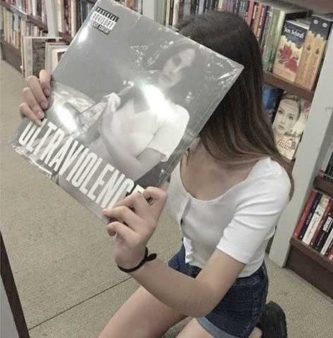 Girl Black And White, Lana Del Rey Albums, Lana Del Rey Ultraviolence, Vinyl Aesthetic, Lana Del Rey Vinyl, Lana Rey, Brooklyn Baby, Lana Del Ray, Foto Ideas Instagram