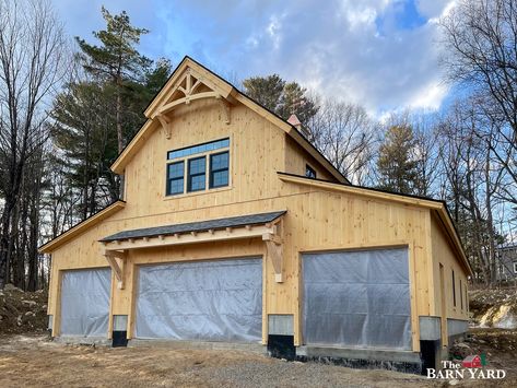 Monitor Style House, Horse Barn With Loft Apartment, Monitor Barn Plans, Farm Shop Buildings, Shop With Loft, 40x60 Shop, Barn Shop Ideas, Shop Building Ideas, Detached Garage Ideas