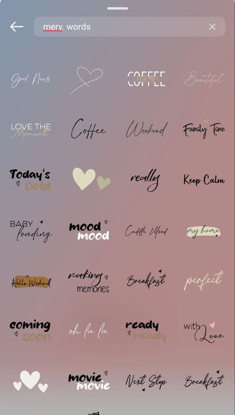 Insta Story Font Hack, Hastag Instagram Aesthetic, Insta Story Stickers Search Words, Insta Sticker Free, Add Yours In Instagram Story, Cute Insta Story Layout, Instagram Gift Stories Aesthetic, Instagram Search Ideas, Cute Snap Stickers