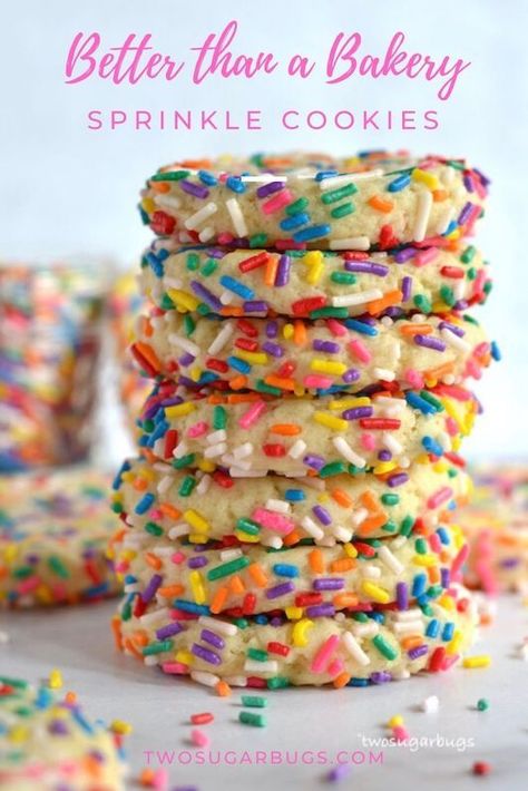 Sprinkle Cookies Recipe, Easy Cookie Recipe, Chill Time, Soft Sugar Cookies, Sprinkle Cookies, C Is For Cookie, Easy Cookie Recipes, Sugar Cookies Recipe, Cookies Recipes Christmas