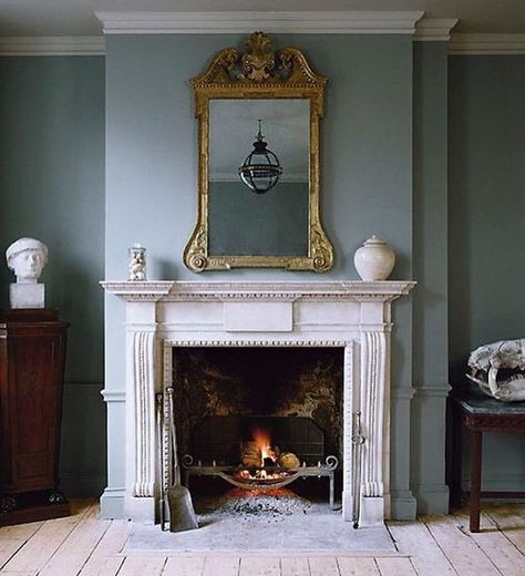 See this Instagram photo by @turnerpocock • 114 likes British Interior Design, Georgian Fireplaces, Georgian Interiors, Vintage Fireplace, British Interior, Antique Fireplace, English Country House, Marble Fireplaces, Fireplace Design