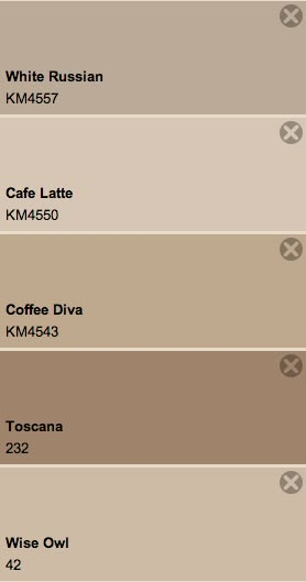 Coffee Color Paint Wall Colours, Light Coffee Paint Color, Coffee Colour Bedroom Ideas, Coffee Brown Paint Color, Tan Bedroom Paint, Coffee Colored Walls, Light Brown Room Color, Coffee Wall Color, Soft Brown Paint Colors