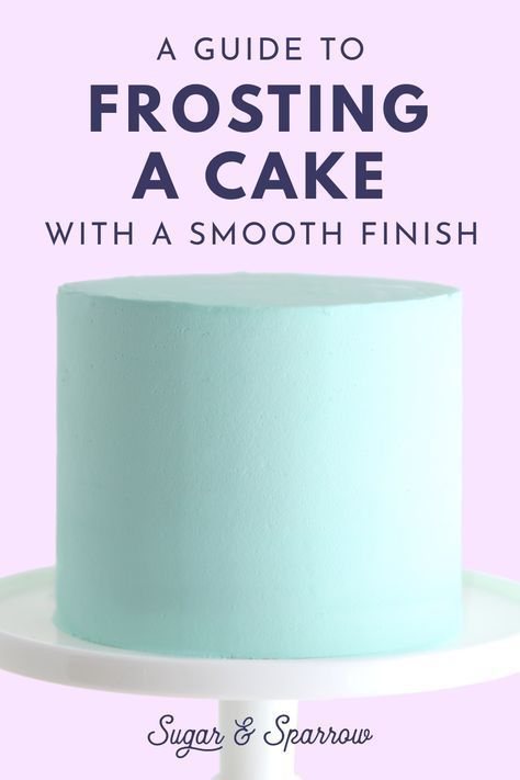 Cake Frosting Techniques, Cake Frosting Tips, Frosting A Cake, Frost A Cake, Smooth Buttercream, Decorating For Beginners, Frosting Techniques, Decorating Frosting, Cake Decorating For Beginners