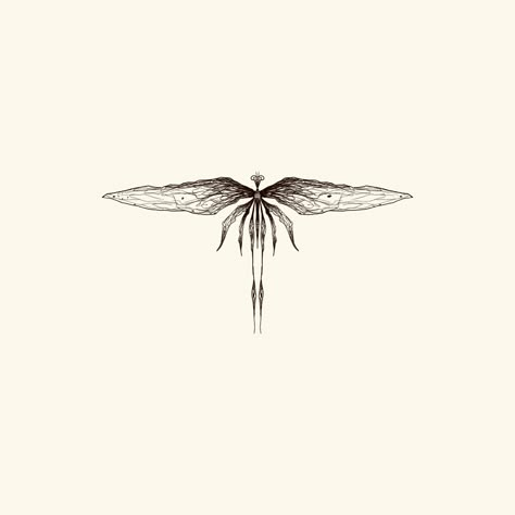 This little firefly would be so beautiful to tattoo above or beneath an elbow or a knee. ☺️☺️☺️ But whichever placement you come up with, it should be at least 10x10cm to age well. Send an 📧 to mottetattoo@mail.de for appointments and info. #leipzigtattoo #leipzigtattooartist #abstracttattoo #chaotictattoo #dotworktattoo #fireflytattoo #weirdfireflytattoo #surrealismtattoo Knee Tattoo Fineline, Fairy Dragonfly Tattoo, Wierd Tattoo Design, Minimalist Firefly Tattoo, Dragonfly Ornamental Tattoo, Shaded Dragonfly Tattoo, Tattoo For Back Neck, Mystical Creatures Tattoo Ideas, Gothic Dragonfly Tattoo