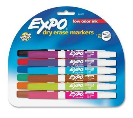 Amazon.com: 12 Pack of Expo Low Odor Dry Erase Pen Style Markers only $6.94 (57% Off!) Colored Markers, Expo Marker, School Suplies, College Supplies, Crayola Markers, School Needs, Calendar Board, Red Forest, Pokemon Gifts