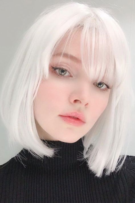 Latest Hair Color, Photographie Portrait Inspiration, Hair Reference, Grunge Hair, Latest Hairstyles, Hair Color Trends, Ombre Hair, Wisteria, White Hair