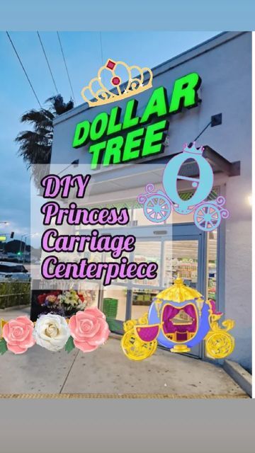 Dollar Tree Princess Party Ideas, Princess Centerpiece Ideas, Princess Centerpieces Diy, Princess Birthday Centerpieces, Princess Birthday Party Decorations Diy, Princess Party Centerpieces, Disney Princess Centerpieces, Cinderella Decorations, Cinderella Party Theme