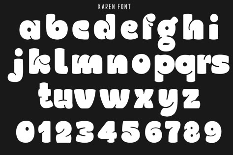 Funny Fonts, Fonts Alphabet Aesthetic, Artsy Fonts, Numbers Aesthetic, Alphabet Aesthetic, Cute Fonts Alphabet, Fonts Bubble, Alphabet Graffiti, Inspiration Typographie