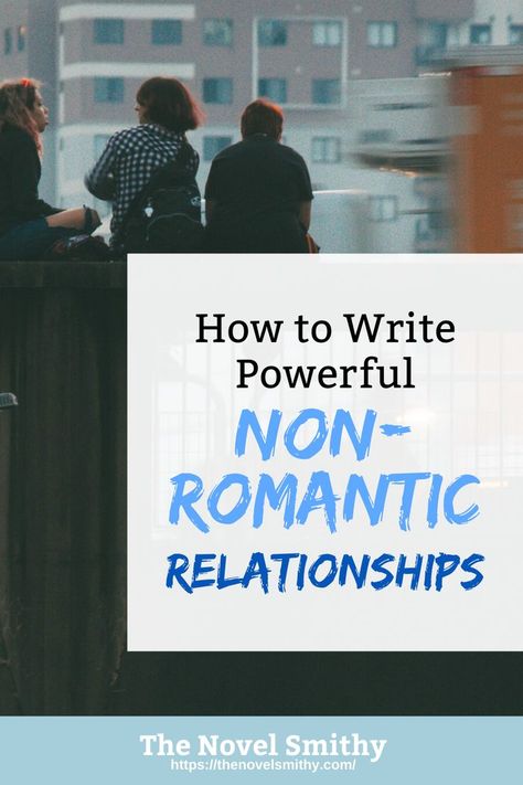 Nothing against romance—it’s just not all there is. 😘 Romance is a common story element, and often an expected one. However, we shouldn’t feel like romance is a requirement! There can be great value in writing stories with no romance at all. So, let me share a few non-romantic relationships that can add some (platonic) love to your stories! Writing Romance Novels, Non Romantic, No Romance, Writing Stories, Writing Romance, Platonic Love, A Writer's Life, Creative Writing Tips, Fiction Idea