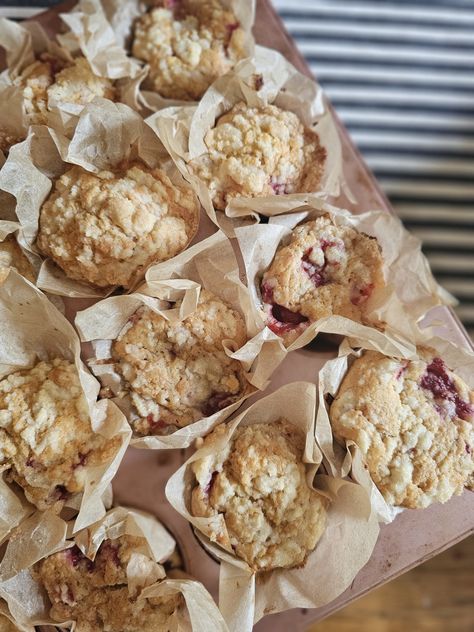 Sourdough Discard Strawberry Shortcake Muffins — Well Folk Revival Strawberry Shortcake Muffin Recipe, Sourdough Discard Apple Pull Apart Bread, Strawberry Shortcake Sourdough, Sourdough Discard Strawberry Shortcake, Sourdough Discard Shortcake, Sourdough Discard Strawberry Muffins, Strawberry Sourdough Muffins, Sourdough Muffins Overnight, Sourdough Strawberry Shortcake