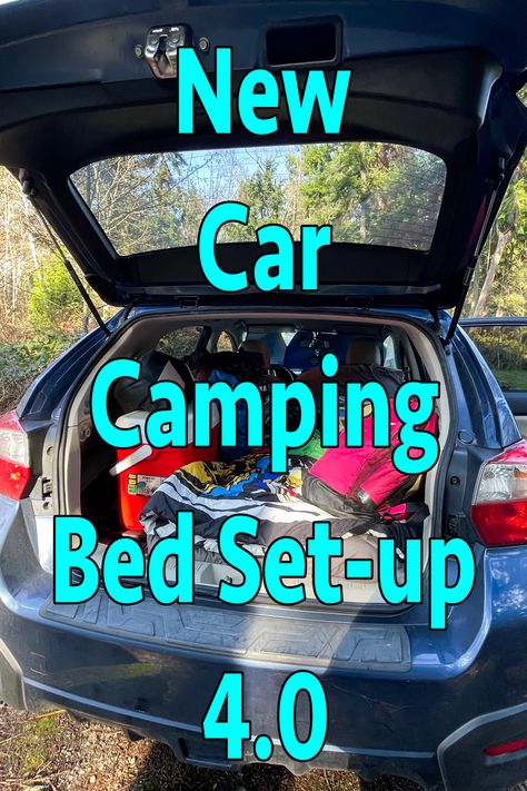 There are a lot of different ways to set up your car for winter car camping. And while it didn’t snow my first time out, I did find a comfortable way to sleep.😀 Car Camping Setup, Bed Setup, Sleep In Car, Car Camping Essentials, Camping Winter, Sleeping In Your Car, Camping Setup, Winter Bed, My New Car