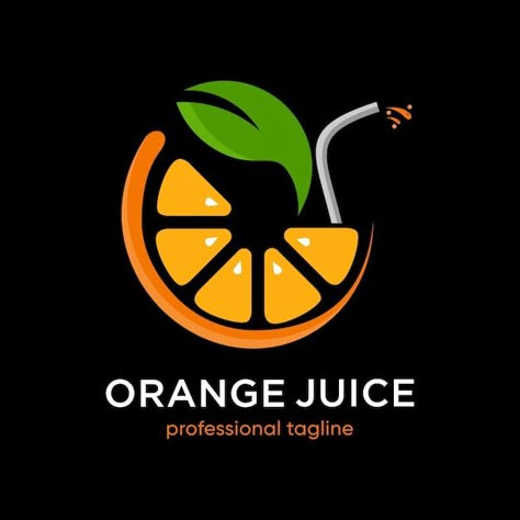 Orange Juice Logo Design, Juice Company Name Ideas, Juice Logo Design Ideas, Fruit Juice Logo, Juice Logo Design, Juice Bar Logo, Orange Juice Brands, Fresh Juice Bar, Logo Sketch Design