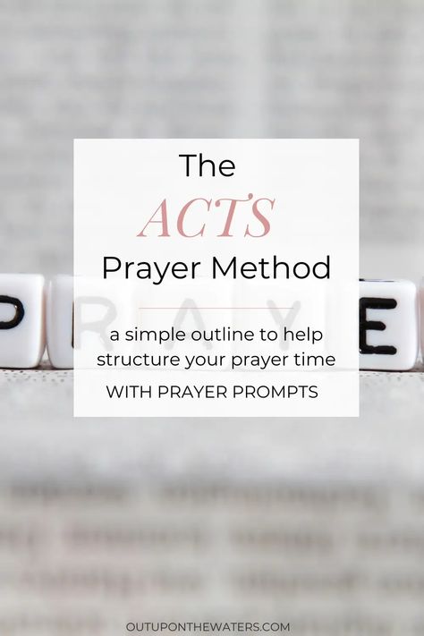 The ACTS prayer method is a simple formula to help you in your conversation with God. ACTS stands for adoration, confession, thanksgiving, and supplication. Learn to pray the ACTS prayer, including prayer prompts. #howtopray #actsprayer #prayermethod Acts Prayer Method, Acts Prayer, Learn To Pray, Fill My Cup Lord, Prayer Prompts, Connect With God, Female Leaders, Attributes Of God, Learning To Pray