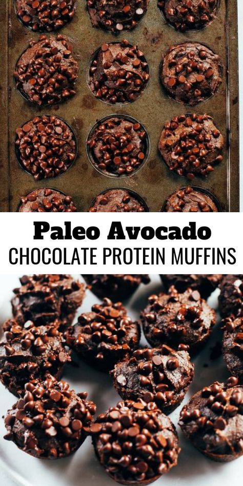 Muffins Made With Almond Flour, Easy Paleo Breakfast, Breakfast Gluten Free, Chocolate Protein Muffins, Paleo Breakfast Easy, Muffins Paleo, Healthy Chinese Recipes, Paleo Snack, Paleo Muffins