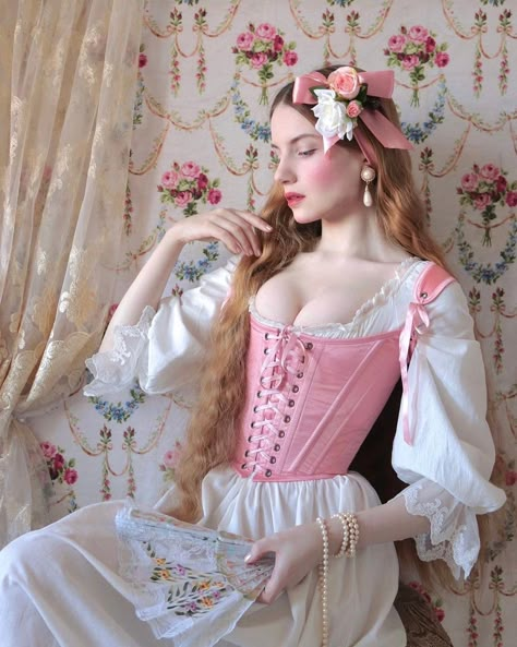 Victorian Dress Costume, Fair Outfit, Fair Outfits, Romantic Photos Couples, Lace Tights, Romantic Outfit, Princess Aesthetic, Fantasy Dress, Fantasy Fashion