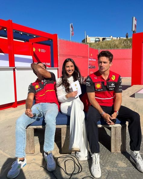 Ferrari Garage F1, F1 Journalist Aesthetic, Lissie Mackintosh, Monaco Lifestyle, Formula 1 Girls, My Future Job, Dirty Air, Ferrari F1, Charles Leclerc