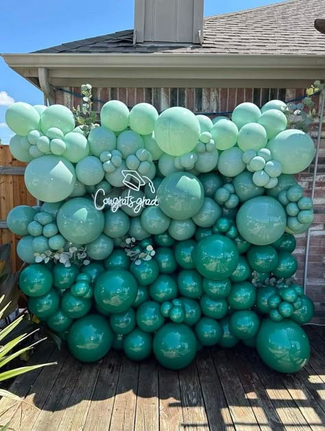 Sponge Bob Birthday, Balloon Arch Ideas, Teal Balloons, Gold Party Decor, Balloons Art, Party Theme Decorations, Rose Gold Party Decor, Decor Balloons, Spongebob Birthday