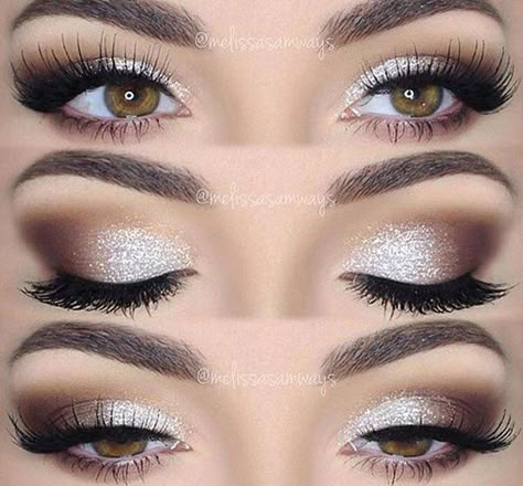 makeup Mekap Mata, Wedding Hairstyles And Makeup, Makeup Tip, Smink Inspiration, Beauty Make-up, Makijaż Smokey Eye, Wedding Nails Design, Eyeshadow Pallets, Wedding Hair Makeup