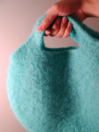 Felted Bag, Wool Purse, Felt Tote Bag, Felted Crochet, Felt Tote, Knit Purse, Felted Handbags, Wool Bags, Wet Felting Projects