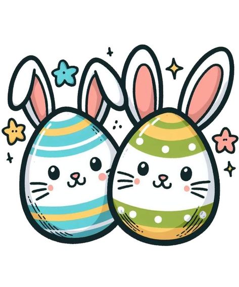 Happy Easter Drawing Ideas, Easter Drawings Ideas, Happy Easter Drawing, Easter Egg Drawing, Easter Doodles, Easter Egg Cartoon, Easter Drawing, Paw Drawing, Easter Cartoons