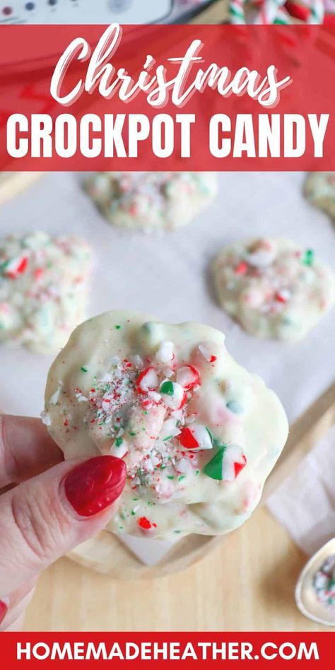 Experience the joy of this white chocolate Christmas crockpot candy—festive, effortless, and irresistibly delicious for a delightful treat! White Chocolate Christmas Trash Recipe, Christmas Candy In Crockpot, Easy Christmas Candy Recipes Crock Pot, White Chocolate Crockpot Candy, Easy Crockpot Christmas Candy, White Chocolate Christmas Treats, White Chocolate Candies, White Chocolate Christmas Candy, Crockpot Christmas Candy Easy Recipes