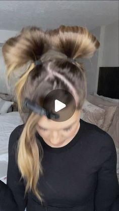 New Look Ideas, Hair Clip Ideas, Easy Work Hairstyles, Easy Updos For Long Hair, Hair Up Do, Clip Ideas, Work Hair, Kids Easter Hairstyles, Going Out Hairstyles