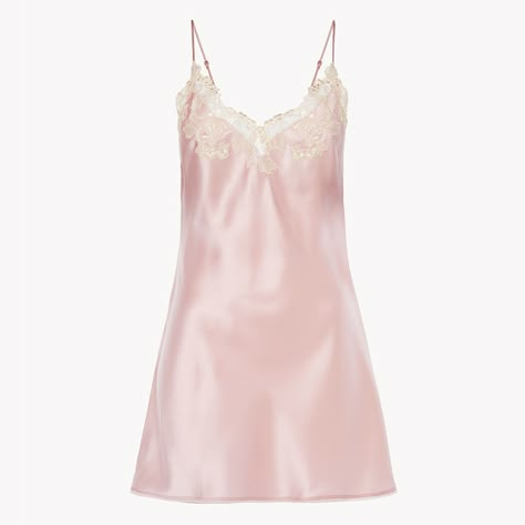 Who What Wear Weddings: Ava Imperio and Dennis McCarthy | Who What Wear UK Silk Dress Pjs, Pink Silk Slip Dress, Silk Pajamas Dress, Pink Silk Nightgown, Pink Silk Pajamas, Pijamas Women, Pink Slip Dress, Pink Silk Dress, Silk And Lace